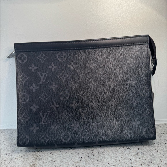 Louis Vuitton Other - Louis Vuitton Black Pochette Monogram Men's Bag